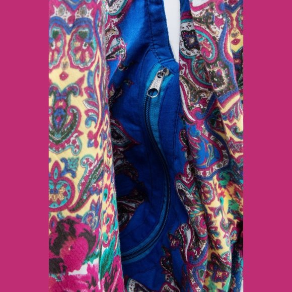 Handcrafted Floral Pattern Boho Bag - Picture 8 of 12